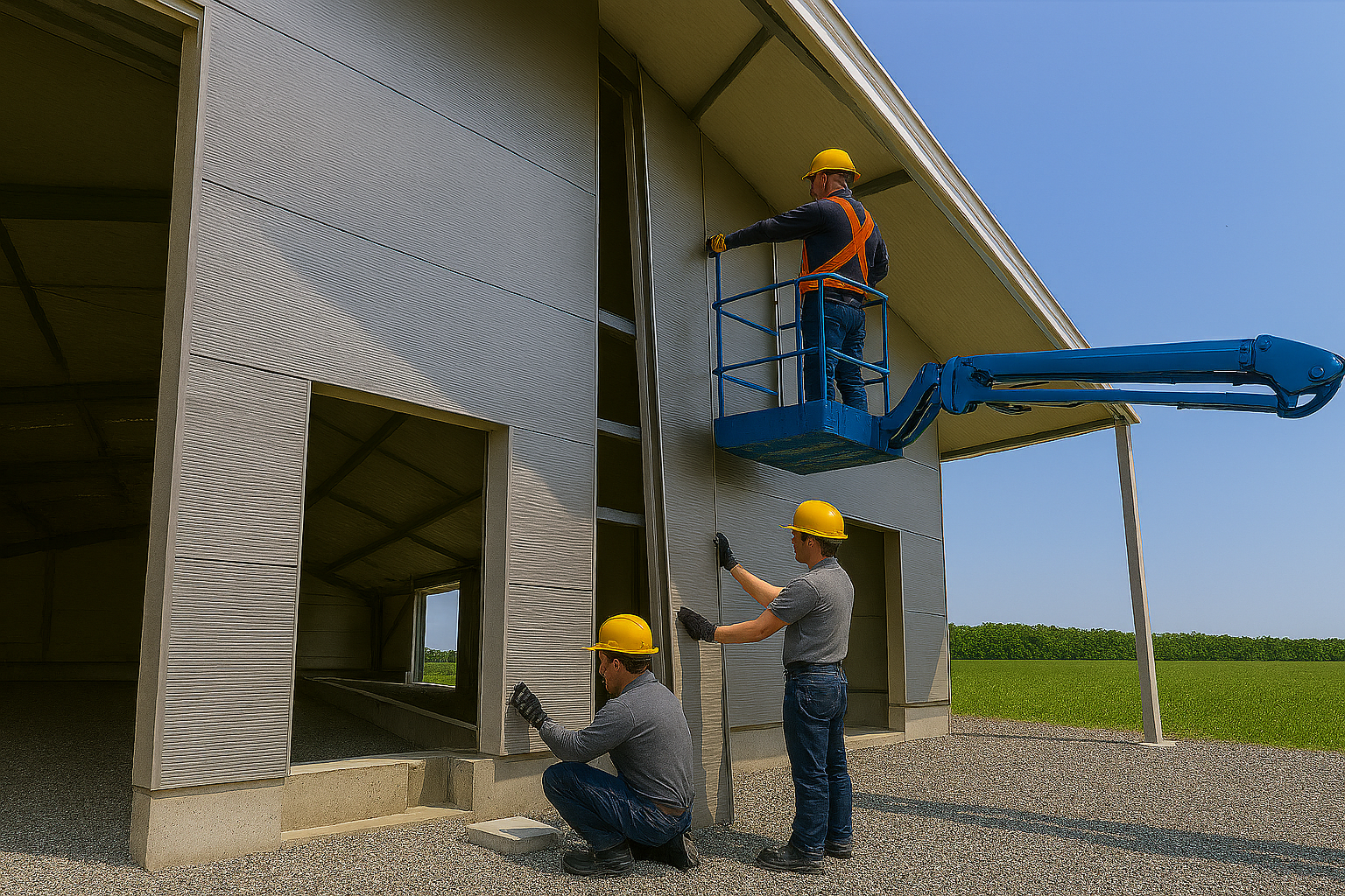 📣 Charrier recrute : Poseur confirmé en charpente métallique & bardage